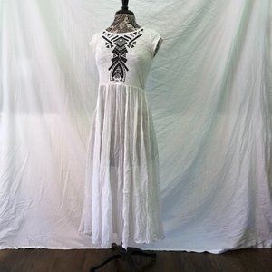 Free People White Maxi Dress